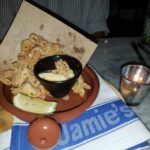 Jamie’s Italian Crispy fried calamari with garlic aioli and lemon at Jamie's Italian, Cape Town