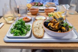Wine pairing service at Chefs