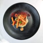 Chefs artful plating at De Hoek Country Hotel