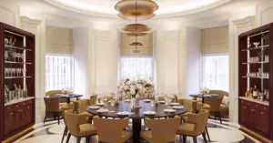 Signature dish presentation at Mauro’s Table at Raffles London at The OWO