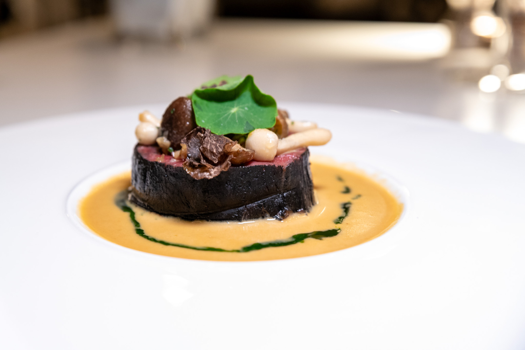 Wine pairing service at Qunu X Le Petit Leon