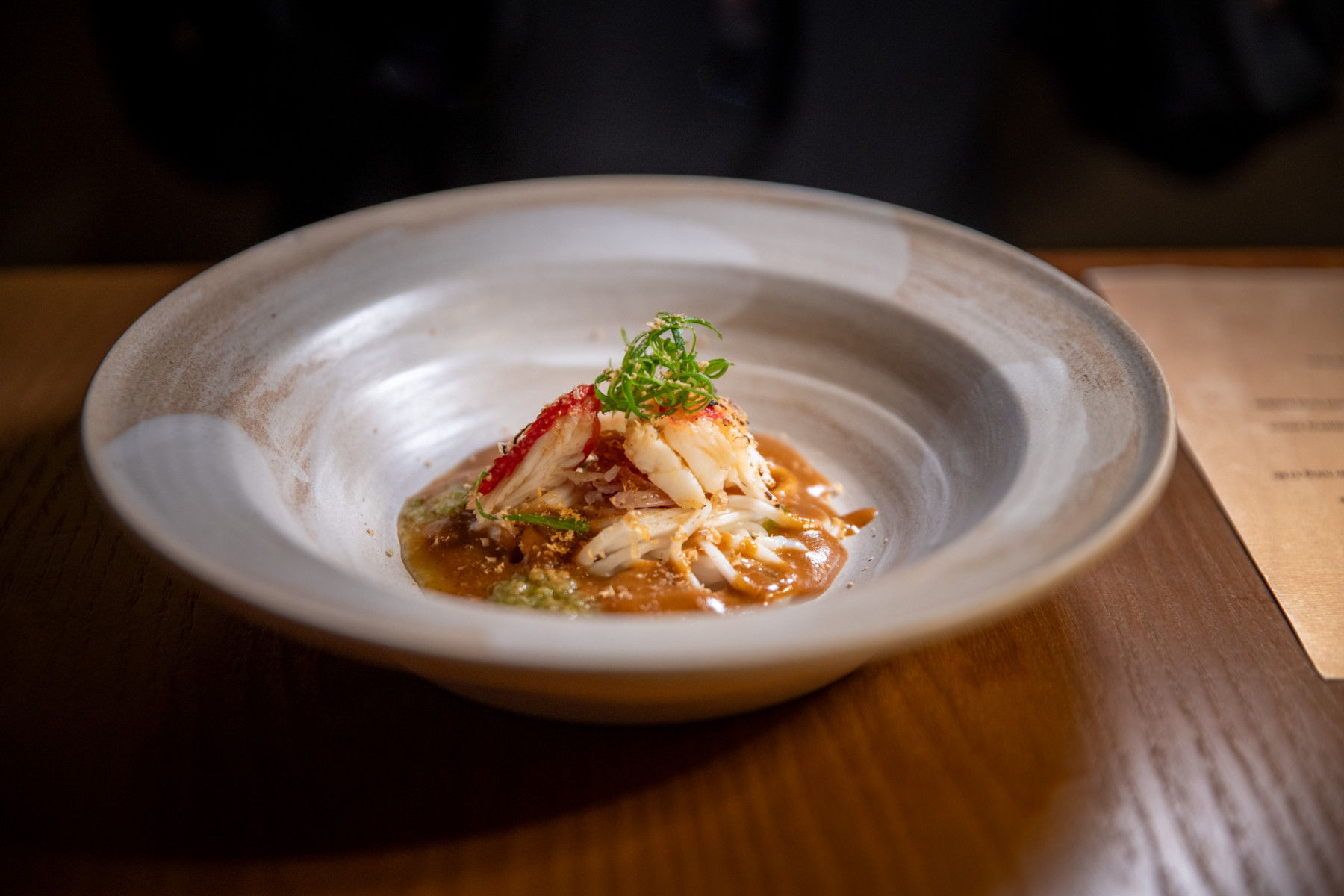 Seasonal ingredients showcase at Manao Dubai