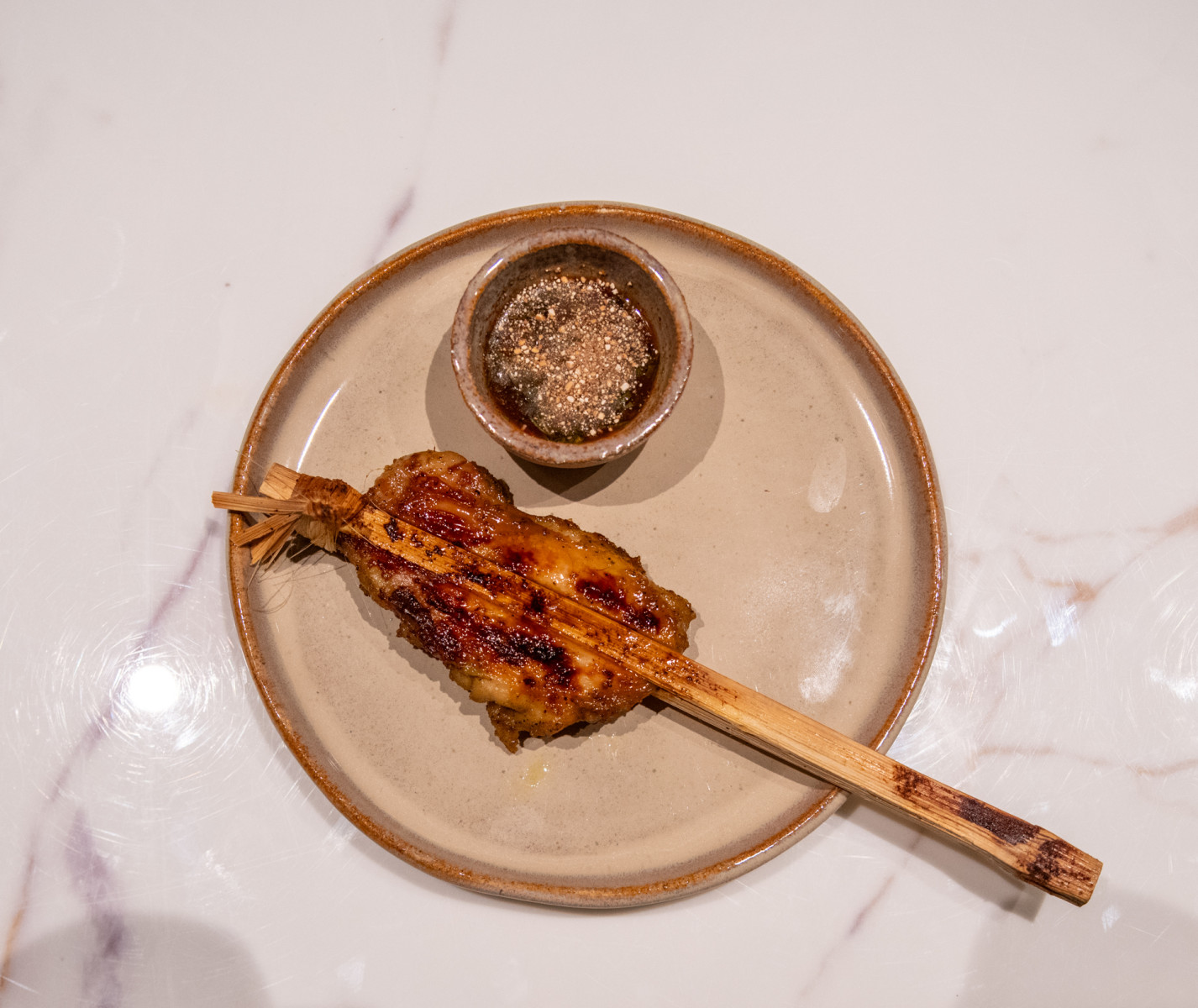 Dining room interior at Manao Dubai