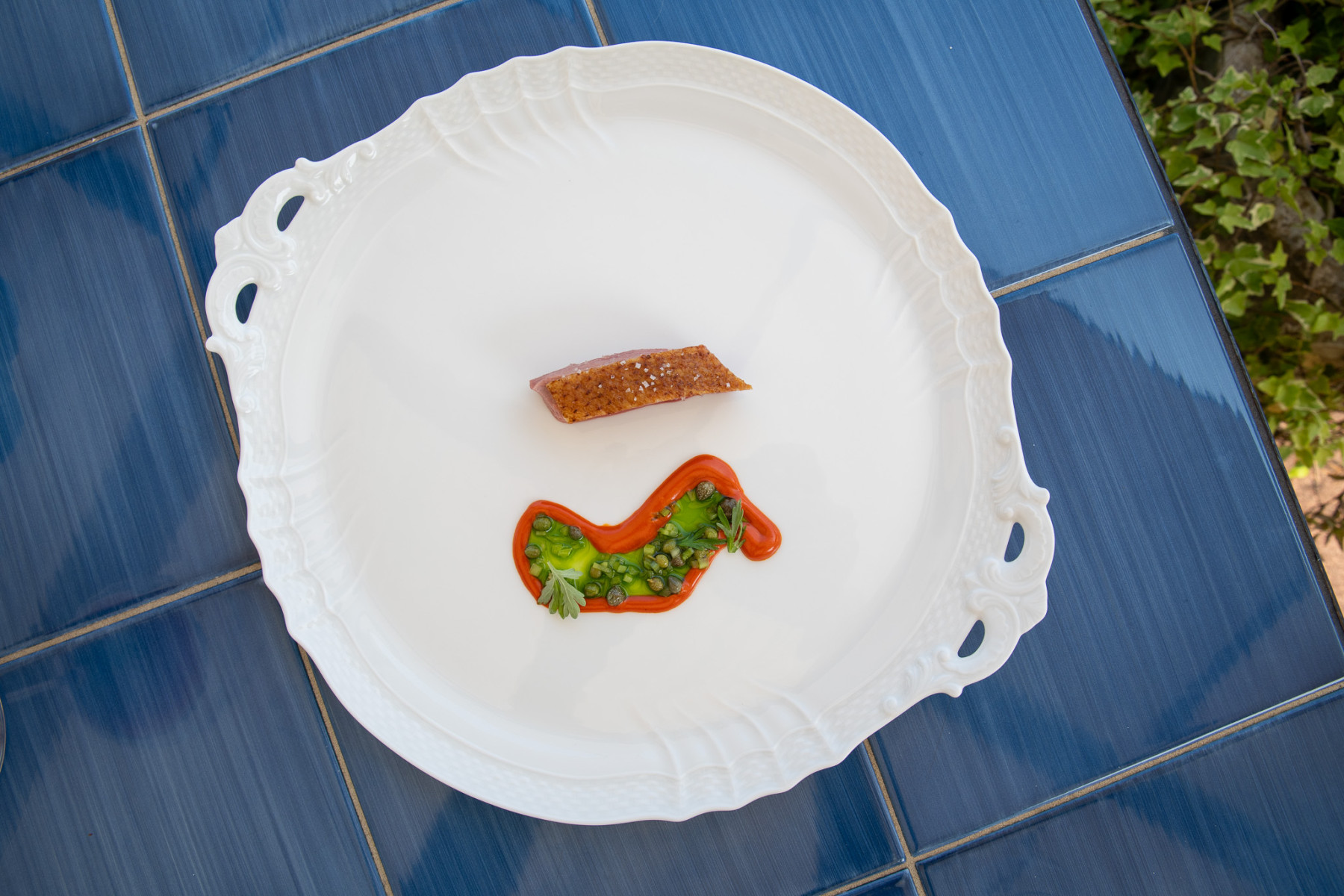 Dessert course at Lido 84 Gardone Riviera