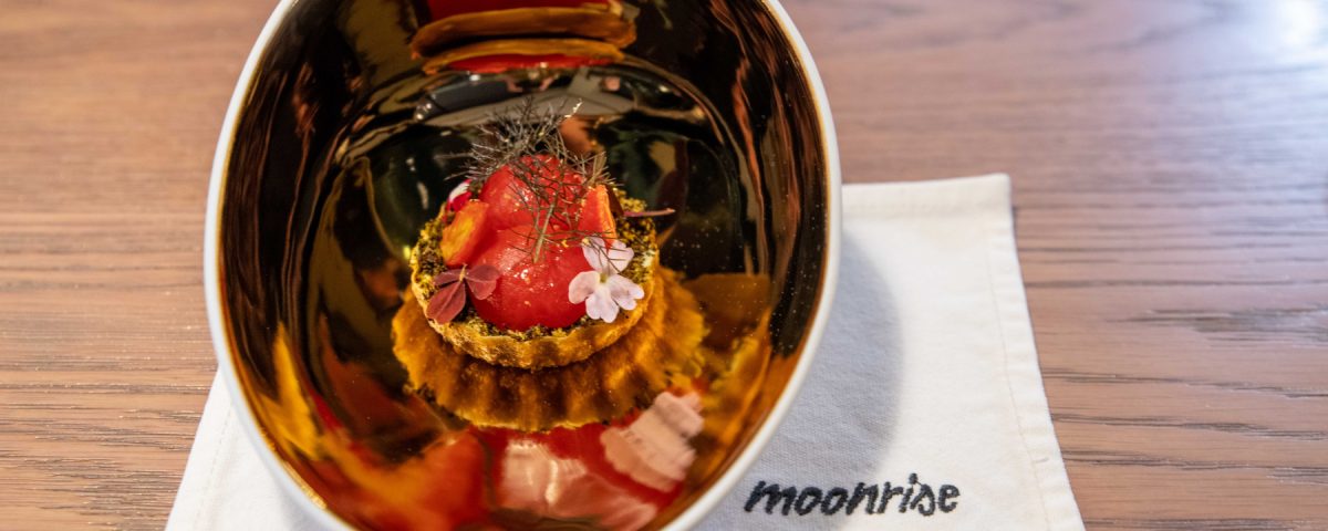 Moonrise rooftop chef's table restaurant at Eden House, Satwa Dubai