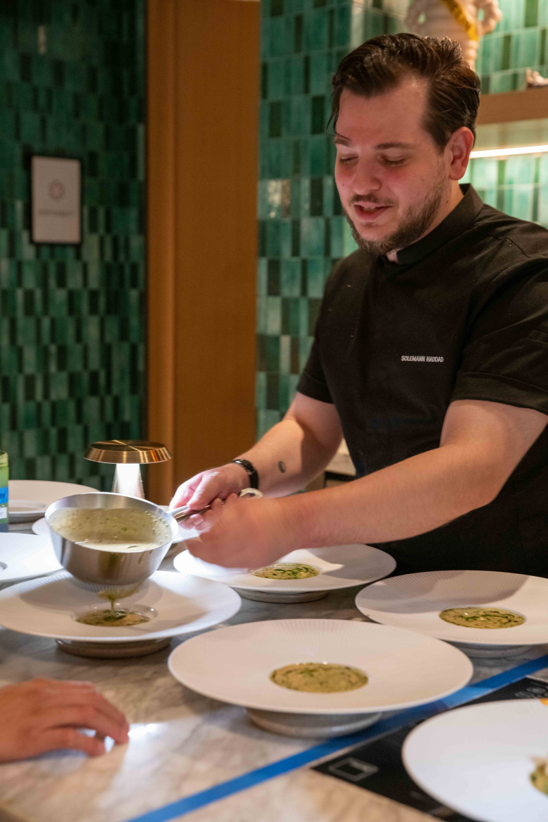 12-course tasting menu at Moonrise, No.10 MENA's 50 Best Restaurants