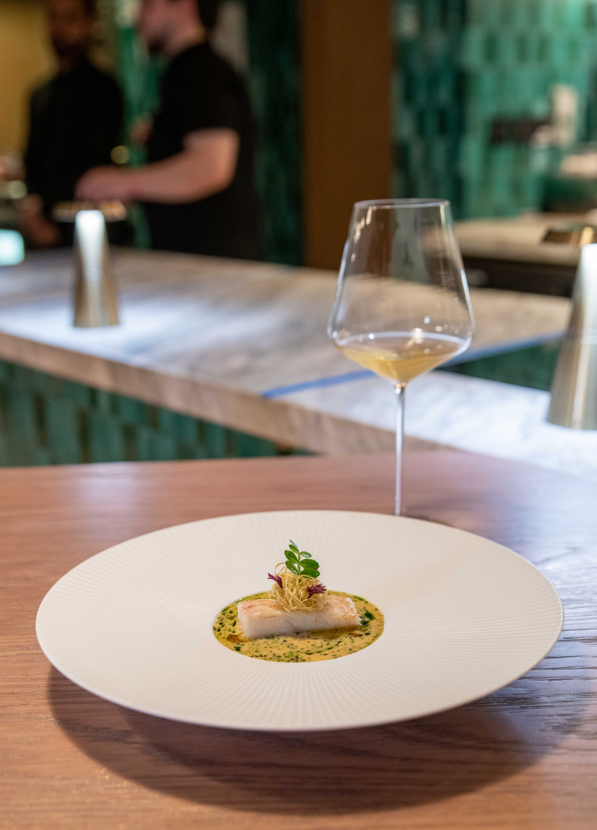 Signature grilled cheese on Hokkaido milk bread at Moonrise Dubai