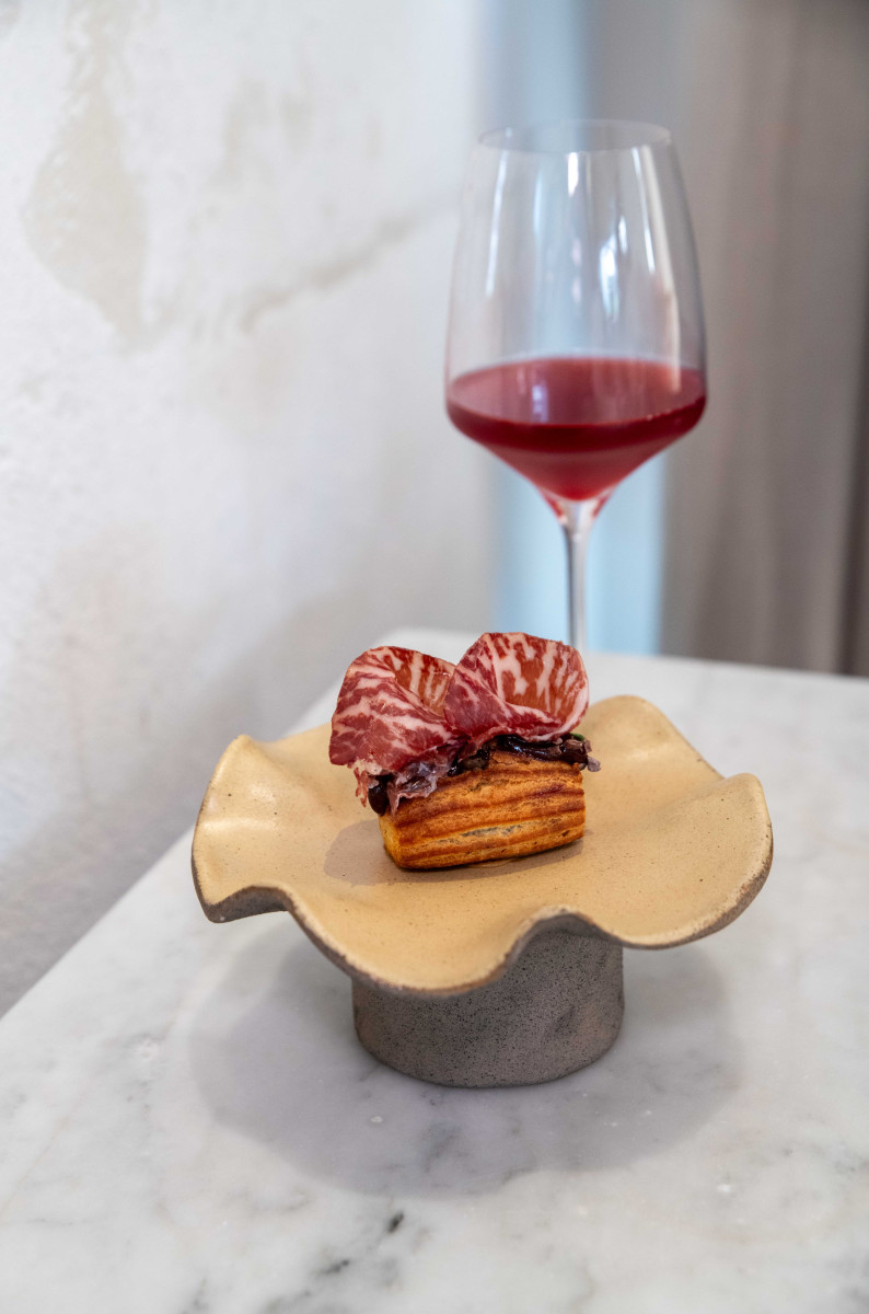 Amuse-bouche selection at Orfali Bros Bistro, Michelin-star Dubai