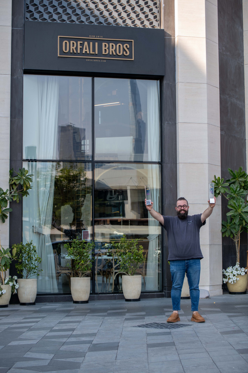 Orfali Brothers team at Dubai's top-ranked MENA restaurant