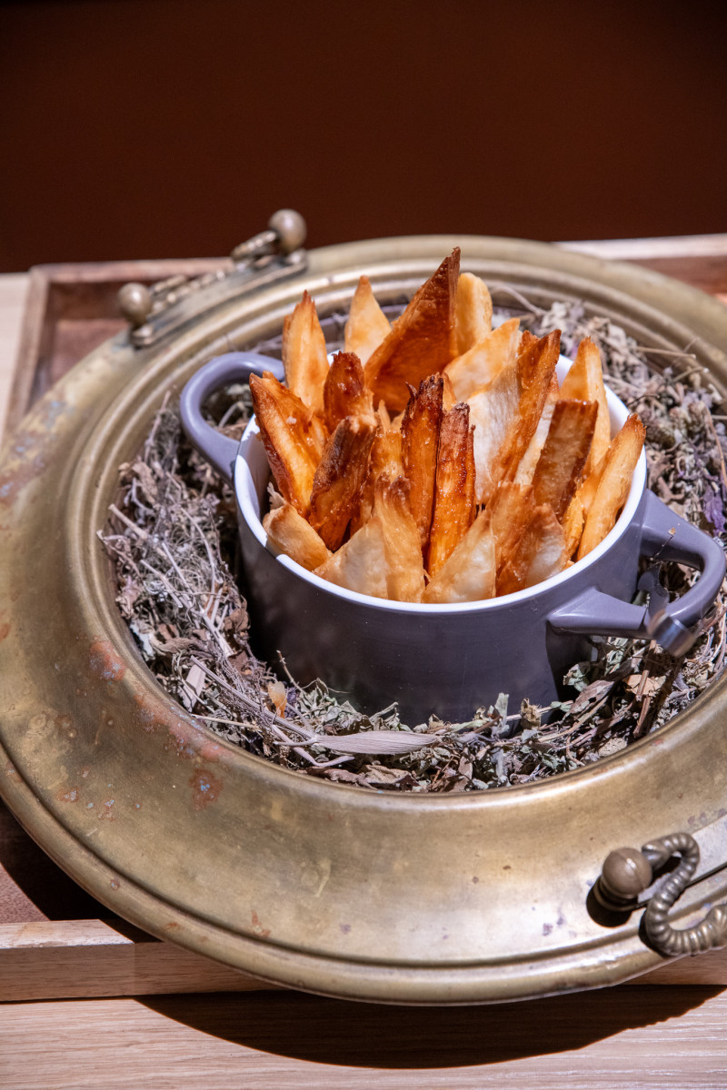 Artisanal natural wine pairing at Venissa, Mazzorbo island Venice