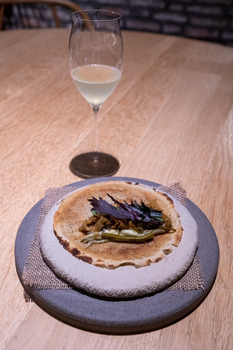 Fresh ingredients from Venissa's kitchen garden on Mazzorbo island