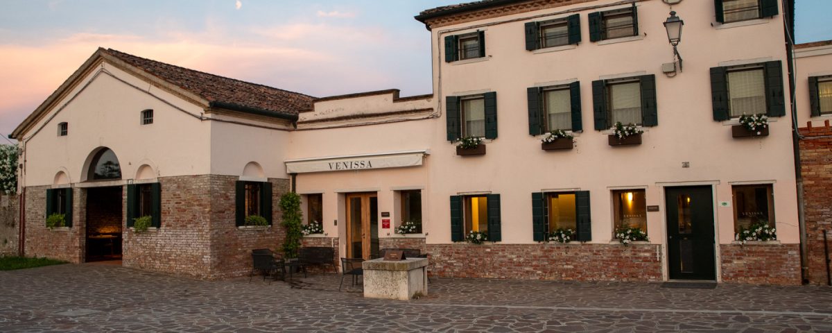 Venissa Michelin-starred restaurant on Mazzorbo island, Venice lagoon