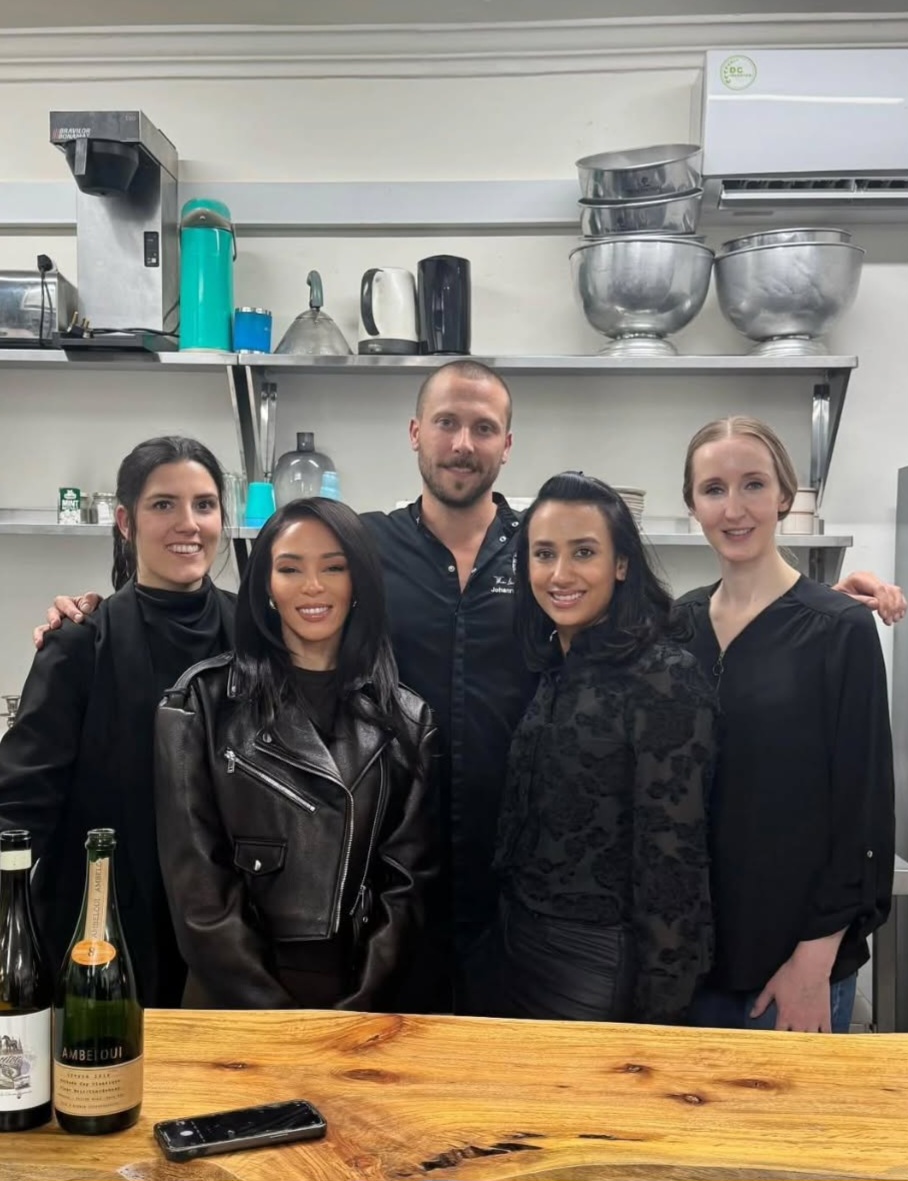 Seasonal tasting menu course at The LivingRoom, Pinetown KwaZulu-Natal