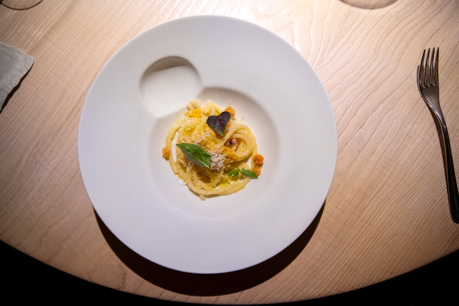 Amuse-bouche at Le Calandre, ranked 31st on World's 50 Best Restaurants