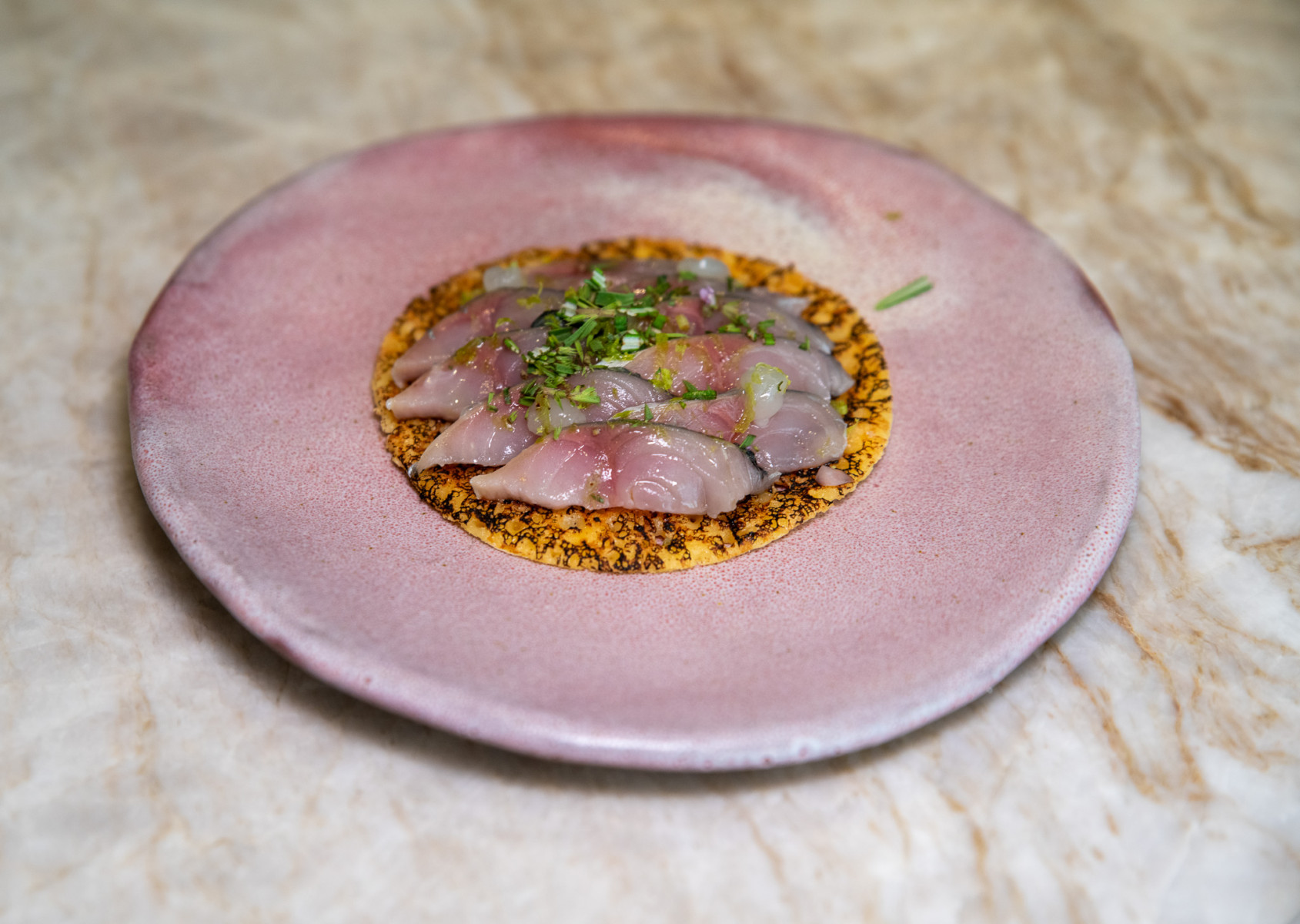 Petits fours at Marsan's tasting menu finale, Paris 6th arrondissement