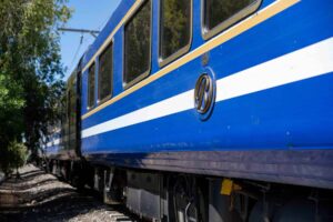 South Africa's Blue Train luxury rail journey through the Karoo